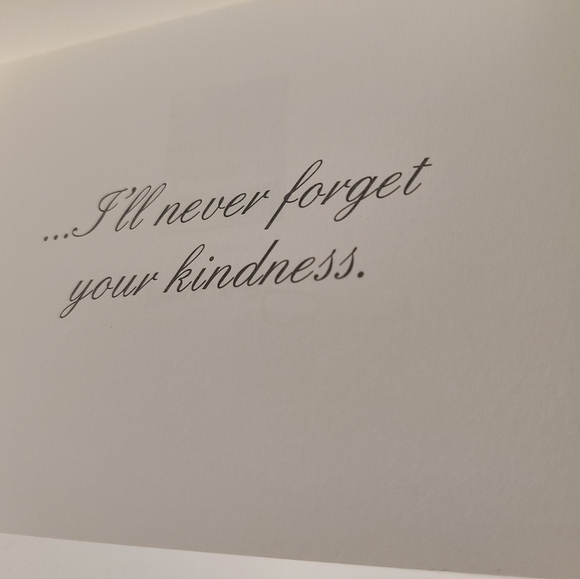 DARK Green Landscape Thank You Card - Picture 2 of 5